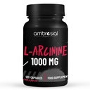 Ambrosial L-Arginine Supplement – 1000 Strength Formula for Active Lifestyle & Nutritional Support | 120 Capsules