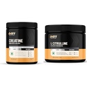 MyFitFuel Micronized Creatine Monohydrate (200 Mesh - Easily Absorbed by Body) | 200 gm, (Natural) | MyFitFuel L Citrulline Malate Powder 2000mg | Boosts Nitric Oxide, Delay Fatigue, Pre Workout Supp