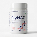 GlyNAC (Glycine + NAC) 420g Powder for Sleep, Skin | 7000mg daily Supplement, Men & Women, Lab-Tested N-Acetylcysteine, Boosts Glutathione, Immune Support, Antioxidant, Detox, All diets, Flavored (Peach & Ginger)