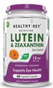 HealthyHey Nutrition Natural Lutein 10mg with 2mg Zeaxanthin - Support Eye Health - 60 Veg. Capsules