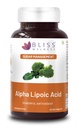 Bliss Welness Alpha Lipoic Acid 300mg | Natural ALA | Universal Antioxidant Liver Health Energy Booster Blood Sugar Management Supplement - 60 Vegetarian Tablets