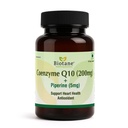 Biotane Coenzyme Q10 (CoQ10) 200 mg with Piperine 5mg | Vegetarian I Made in Technical Collaboration with Vitane Pharma USA I Support Heart Health & Cellular Wellness | For Men and Women I 30 Veg Capsules