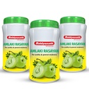 Baidyanath Amlaki Rasayan - Ayurvedic Supplement | For Acidity, Digestion, General Weakness, Energy & Hair Strength | Boosts Energy and Promotes Digestive Comfort 120g - Pack of 3