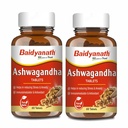 Baidyanath Ayurved Ashwagandha Tablets - 60Tab | for General Wellness Tablets (Pack of 2)