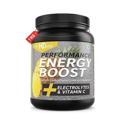 HealthOxide Extra Power Advance Performance Energy Boost Electrolyte Powder | Pineapple Flavour | Hydration & Performance Drink Mix with Sodium, Potassium, Vitamin C & Essential Minerals | Instant Energy Drink for Workout, Sports & Recovery | 1kg