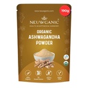 Organic Ashwagandha Powder (Root) - Ashwagandha Churna - Important for Vitality & Strength - 190 Gm - Pack Of 1