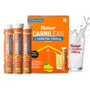 FAST&UP L-Carnitine 2000mg|Supports Weight Loss & Fat Burn|Lemon|Pack of 3