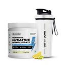 Wellcore Pure Micronised Creatine Powder With Shaker (83 Servings, Lemon Lime) For Enhanced Muscle Strength With Rapid Absorption | Creatine Monohydrate | Wellcore Creatine Flavoured - 374g