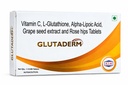 Glutaderm Vitamin C, L-Glutathione & Alpha-Lipoic Acid Tablets