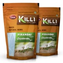 KILLI Pirandai Powder | Hadjod | Veld Grape 200g (Pack of 2 x 100g) |