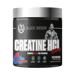 Dexter Jackson Black Series Creatine HCL | Blue Raspberry Flavor | 150 Servings, 300g | Premium Muscle Strength and Endurance Supplement