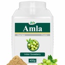 Jain Amla Powder 400g, Pure Indian Gooseberry, Hair Skin Wellness