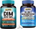 DIM Supplement 120 Capsules & 10 in 1 Magnesium Complex 120 Capsules