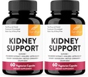 Sandhu's Kidney Cleanse Detox & Repair Support Supplement for Men and Women | with Cranberry Extract | Helps Support Kidney & Urinary Tract Health | 60 Vegetarian Capsules (Pack of 2)