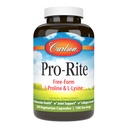 Carlson - Pro-Rite, Free-Form L-Proline & L-Lysine, Health, Joint Support & Collagen Formation, 200 Capsules