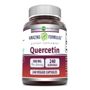 Amazing Formulas Quercetin 500mg Veggie Capsules Supplement | Non-GMO | Gluten Free | Supports Overall Health & Well Being (240 Count)