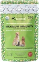 Maximum Immunity >25% β-glucan 100% Mushrooms Fruiting Body Extracts, Veterinarian Recipe for Dogs & Cats Immune, Digestive, Vitamins, Probiotics, with Turkey Tail, Reishi extracts.250 Servings