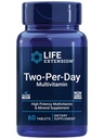 Life Extension Two-Per-Day Multivitamin – Daily Dose of Vitamins & Minerals for Men and Women - Complete Essential Vitamin Supplement for Energy, Health – Gluten-Free – Non-GMO – 60 Tablets