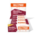 Bulletproof Fudge Brownie Collagen Protein Bars, Pack of 12, Keto-Friendly Snack with MCT Oil, Grass-fed Collagen, No Added Sugar