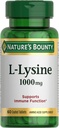 Nature's Bounty L-Lysine, 1000mg, 60 Tablets