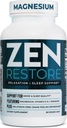 Nutrology Zen Restore Magnesium Supplement, 400mg Magnesium Malate Per Dose with Vitamin D3, L-Theanine, Promotes Relaxation, Muscle Recovery & Adrenal Health, High Absorption Supplement, 30 Servings