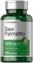 Horbäach Saw Palmetto Extract | 120 Capsules | Non-GMO and Gluten Free Formula | from Saw Palmetto Berries