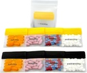 AM/PM Pill Pouch Bags for Travel 7-Day, Reusable Pill Bags with Days of The Week Labels, Large Capacity for Vitamins & Supplements, Pills, Multi-Purpose Medicine Organizer (with Pill Cutter)