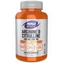 Now Foods Arginine and Citrulline Veg Capsules - 120 Veg Capsules