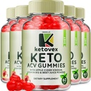 (5 Pack) Ketovex Keto BHB Gummies Advanced Formula, Ketovex BHB Weight Management ACV Gummies Reviews, Ketovex ACV Keto Vex BHB Gummy Gomitas Ketosis, Ketovex Gummies, B12 (300 Gummies)