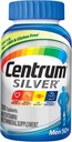 Centrum Silver Multivitamin for Men 50 Plus, Multimineral Supplement, Vitamin D3, B-Vitamins and Zinc, Gluten Free, Non-GMO Ingredients, Supports Memory and Cognition in Older Adults - 200 Ct