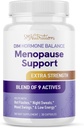 Menopause Supplement for Women Hot Flashes & Night Sweats | Hormone Balance, Menopause Relief for Women & Perimenopause Support | with Black Cohosh, DIM & Red Clover | Third-Party Tested | 30 Ct