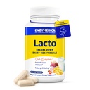 Enzymedica Lacto Digestive Enzymes for Men & Women - Lactose Intolerance Support Supplement with Lactase Enzyme, Breaks Down Dairy Heavy Meals, Helps Reduce Gas & Bloating, Gluten Free - 90 Caps