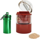 Premium Pill Crusher Cutter and Grinder for Fine Powder Perfect for Medicines Pets Easy to Use Smasher with Removable Cup Ideal for Pastillas Medicinas Efficient Moledor for Daily Medicine Management