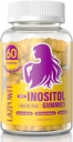 Inositol Gummies with Myo-Inositol & D-Chiro Inositol,Vitamin D3,Magnesium Glycinate& Zinc - Ideal 40:1 Ratio - 30 Day Supply-99