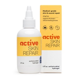 Active Skin Repair First Aid Hydrogel with Medical Grade Hypochlorous, 3 oz
