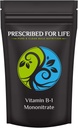 Prescribed For Life Vitamin B1 Mononitrate Powder, Thiamine B1 Supplement (1kg / 2.2lb)