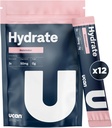 UCAN Hydrate Electrolyte Drink Mix (Watermelon, 12 Stickpacks) Sugar-Free, Keto-Friendly, Vegan, Non-GMO, Gluten-Free Electrolyte Powder with Potassium & Magnesium for Runners & Athletes