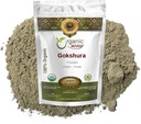 Organic Way Gokshura Powder (Tribulus Terrestris) - Organic & Kosher Certified | Raw, Vegan, Non GMO & Gluten Free | USDA Certified | Origin - India (1LBS/ 16Oz)