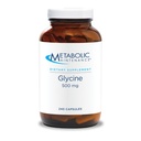 Metabolic Maintenance Glycine - 500 mg Glycine - Calm & Sleep Support - Vegetarian Capsules - No Unnecessary Fillers or Preservatives - 240 Servings - 240 Count