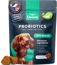 Probiotics for Dogs - Support Gut Health, Immunity, Yeast Balance, Itchy Skin, Allergies - Dog Probiotics and Digestive Enzymes - Coprophagia Deterrent for Dogs - 180 Probiotic Chews for Dogs