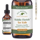 Native Remedies Kiddie Florish - All Natural Herbal Supplement Promotes a Healthy Appetite in Picky Eaters - 59 mL