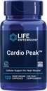Life Extension Cardio Peak - Hawthorn Extract (Leaf, Flower, Stem) Supplement with Arjuna Extract for Heart Health Support - Twice Daily - Gluten Free, Non-GMO, Vegetarian - 120 Capsules