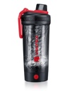 VOLTRX Shaker Bottle, Gallium USB C Rechargeable Electric Protein Shake Mixer, Shaker Cups for Protein Shakes and Meal Replacement Shakes, BPA Free, Made with Tritan, 20oz, Red