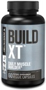 Jacked Factory Build-XT Daily Muscle Builder & Performance Enhancer - Muscle Building Supplement for Muscular Strength & Growth | Trademarked Ingredients Peak02, ElevATP, & Astragin - 60 Veggie Pills