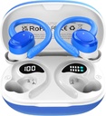 Wireless Earbud Bluetooth Ear Buds, LED Display IPX7 Waterproof