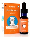 Humarian Probonix Liquid Probiotics for Cats - 8-Strain Cat Probiotic Drops to Fortify Feline Gut Health, Dental Health, Immunity and More - 30-Day Supply - Liver Flavor