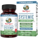 MaryRuth's Serrapeptase Enzymes Capsules, 60 Count, Vegan