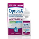 Opcon-A Allergy Eye Drops by Bausch + Lomb, for Itch and Redness Relief, Red and Itchy Eyes Antihistamine Eye Drop, Clinically Proven Treatment, 0.5 Fl Oz