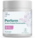 The Amino CO. - Perform Pre Workout Powder Supplement with Pure EAA Amino Acids & Natural Flavor, Stevia Sweetened Preworkout Energy Boost for Men & Women - Grape (6.7 oz)