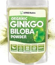 XPRS Nutra Organic Ginkgo Biloba Powder - Gingko Biloba Supplements for Cognition - Vegan Friendly Ginkoba Biloba Organic - Immunity Boosting Ginkgo Biloba Powder (4 oz)
